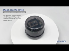 HNS154DL Zhaga book18 DALI 2 D4i mikrofalowy czujnik ruchu do zbierania światła dziennego
